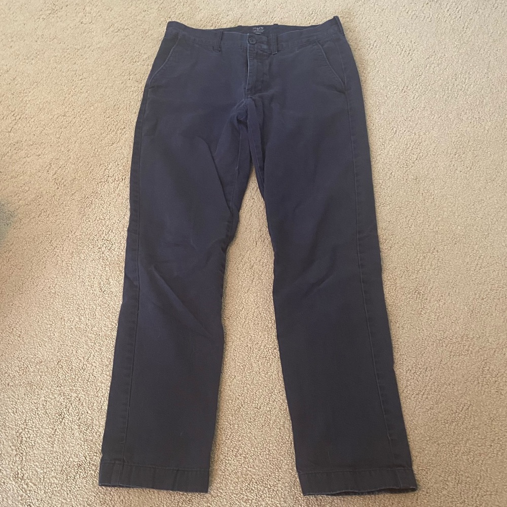 J Crew Navy Chino Pants